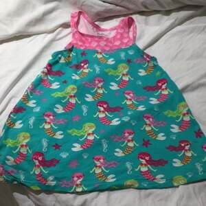 Hatley 2t coverup mermaid print dress worn once